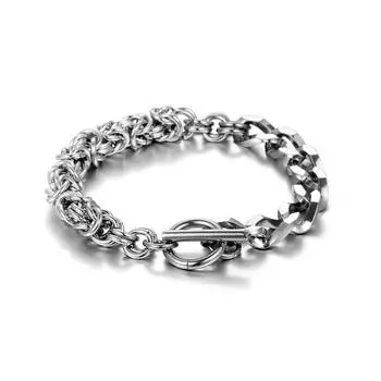 Новый мужской браслет с индивидуальной вышивкой 21