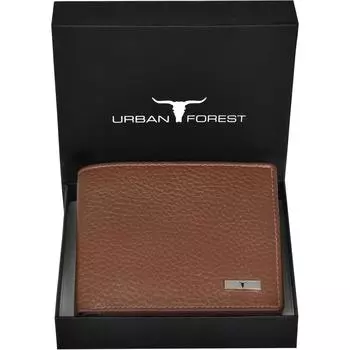 Новый мужской повседневный кошелек из натуральной кожи с RFID-защитой — стандартный размер (6 слотов для карт) Бумажник