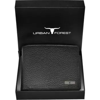 Новый мужской повседневный кошелек из натуральной кожи с RFID-защитой — стандартный размер (6 слотов для карт) Бумажник