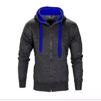 Новый мужской повседневный костюм-толстовка, мужской тонкий топ с капюшоном в стиле хип-хоп M