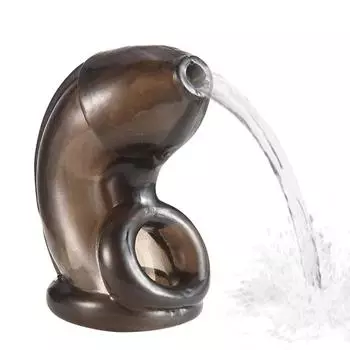 Новый Мужской Птица Заперт Мягкий Силиконовый Мужской Кольцо Пениса Клетка Целомудрия БДСМ Связывание Удерживающее Устройство Короткий Набор Секс-Игрушки для Мужчин