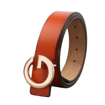 Новый мужской роскошный брендовый женский ремень, гладкий G-пряжка, ремни 3,8 см, высокое качество, мужской женский кожаный ремень с пряжкой, женские ремни, поясной ремень 105cm чёрный