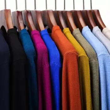 Новый мужской свитер с круглым вырезом, тонкий свитер, облегающий мужской свитер, однотонный свитер для мужчин M/165