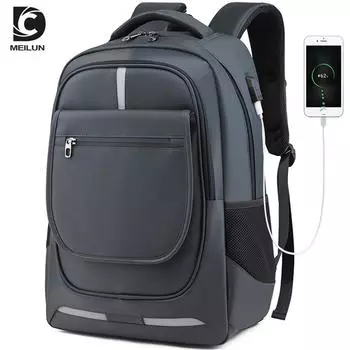 Новый мужской водонепроницаемый рюкзак из ткани Оксфорд, деловая повседневная сумка для ноутбука, корейский декомпрессионный рюкзак синий