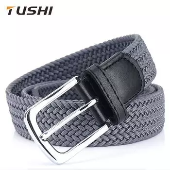 Новый мужской/женский ремень для поездок на работу с автоматической пряжкой из нейлона, универсальный двухслойный толстый ремень для отдыха на природе 105cm хаки