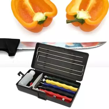Новый набор заточных камней для шлифовального станка Professional Kitchen FiX angle Sharpener System Kit iron