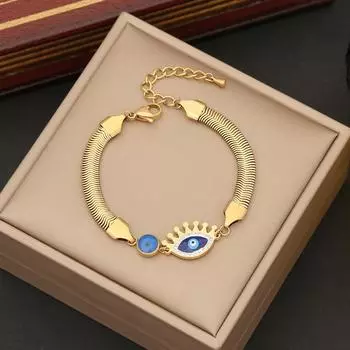 Новый наборный браслет из нержавеющей стали с нишевым дизайном, ретро и минималистский браслет