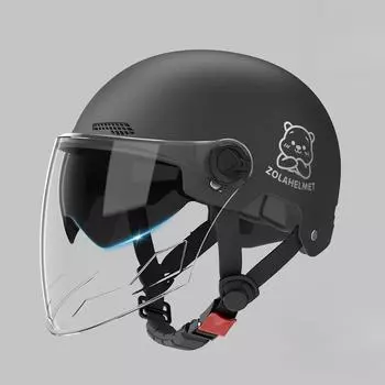 Новый национальный стандарт класса А электрический аккумуляторный автомобильный шлем для мужчин и женщин летом двойной зеркальный солнцезащитный полушлем для четырех сезонов