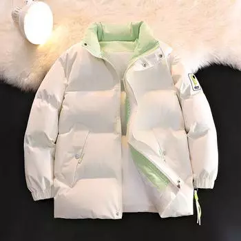 Новый национальный стандарт пуховая куртка для мужчин и женщин, осень и зима, новый стиль, для поездок на работу, повседневная, модная, теплая куртка из утиного пуха M