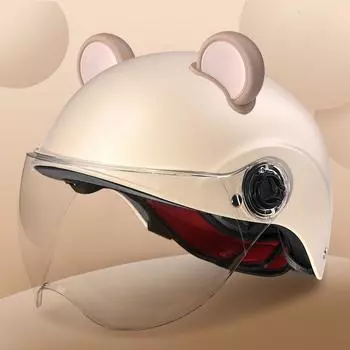 Новый национальный стандарт шлема для мужчин и женщин Летний электромобиль Безопасный Четыре сезона Электромобиль General Интернет Знаменитость