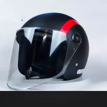 Новый национальный стандартный шлем для электромобиля для мужчин и женщин, всесезонный универсальный шлем для зимней езды на шапке, зимний шлем Upgraded Material 616C Free Paint [Weidun Pro]