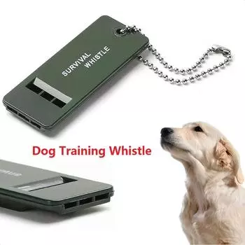 Новый, настоятельно рекомендуемый, прочный, ультразвуковой свисток для собак из нержавеющей стали — эффективный инструмент для обучения поведению домашних животных, одобренный профессионалами