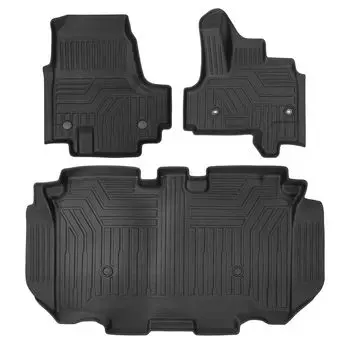 Новый NBOX JF5 JF6 совместимый пол 3D автомобиль 3D коврик для пола для 3D HONDA JF5 с октября 2023 года специально разработанный для TPE на заказ специально разработан для чёрный