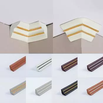 Новый NBR кромкооблицовочный самоклеящийся стикер на стену, украшение на потолок, верхний угол, мягкая линия 1m