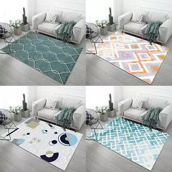 Новый небольшой свежий ковер для гостиной, современный минималистичный ковер, коврик для балконной двери, коврик для двери, ковер 40x60cm