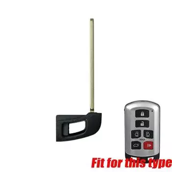 Новый неразрезанный пульт аварийный вставной ключ замена для Toyota Sienna