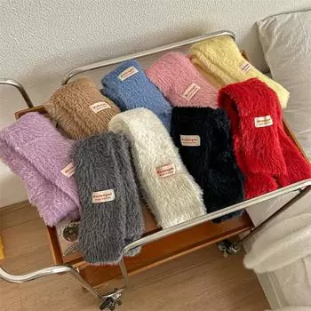 Новый нишевый дизайн, полосатый, цветной, тонкий и узкий, длинный шерстяной шарф для женщин, модный и универсальный, вязаный шарф из пряжи 168*9cm розовый