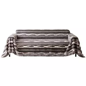 Новый Новый Год Универсальный Чехол Для Дивана Высококачественный Зимний Утолщенный Кролик Плюшевый Диван Полотенце Цельный Диван Одеяло 180*130cm