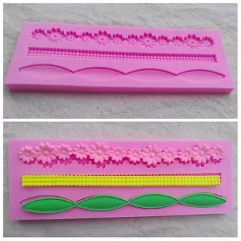 Новый новый стиль силиконовые формы для помадки для торта формы для изготовления тортов DIY инструменты