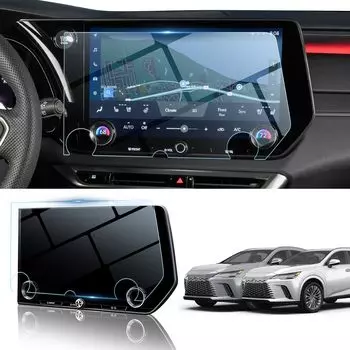 Новый обновленный 14-дюймовый; Защитная пленка для экрана автомобиля для Lexus RX350/RX350h/RX500h и RX500h 2023 2024 года выпуска; Аксессуары для Lexus TX350/TX500h 2024 г. Защитная пленка для экрана 2023 г. 2024 г. 2023 2024 Corolla Cross 8