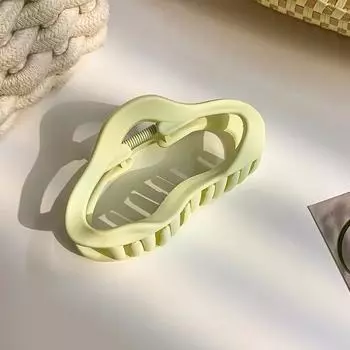 Новый однотонный геометрический зажим для волос, заколка для высокого хвоста, головной убор, женская модная заколка для волос, заколки, аксессуары для волос