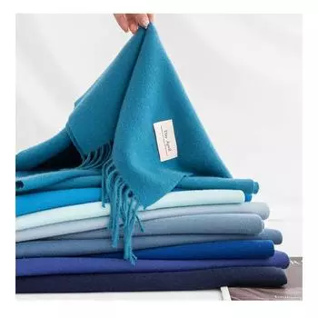 Новый однотонный кашемировый шарф Майяра для женщин, осенне-зимний, высококачественный, универсальный шарф в корейском стиле, теплая шаль one size