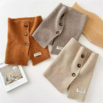 Новый однотонный шарф для женщин на весну и осень, универсальный ремешок на запястье, повязка на голову, модное украшение, защита шеи для студентов, небольшой шарф 26*30cm