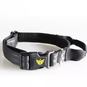 Новый ошейник для собак из ультра-волокна, взрывобезопасный, с контролем крупным планом, кольцо для ошейника для домашних животных, сверхлегкий, дышащий ошейник для собак M size