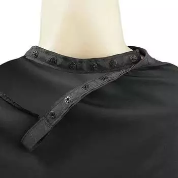 Новый парикмахерский плащ для стрижки волос профессиональный парикмахерский тканевый халат парикмахера черный водонепроницаемый парикмахерский фартук накидки для стрижки