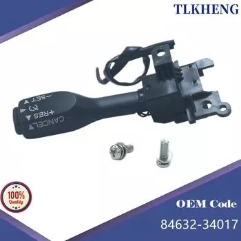Новый переключатель круиз-контроля, рычаг круиз-контроля для Toyota Camry Corolla Tundra RAV4 LEXUS 84632-34017 8463234017 чёрный