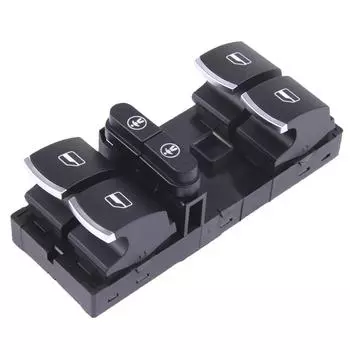 Новый переключатель стеклоподъемника 7P6959857 для VW Touareg Touran Sharan 2011-2017 чёрный