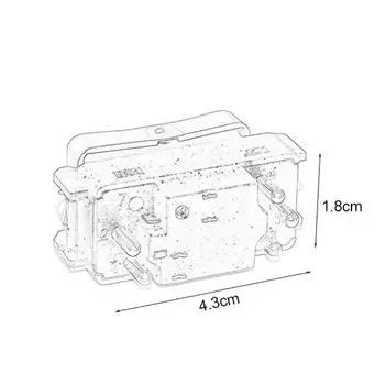 Новый переключатель управления стеклоподъемником левый и правый 2 шт. для Mercedes-Benz W124 C124 S124