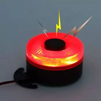 Новый пластиковый автомобильный сигнал заднего хода 12В/24В 105 дБ Автомобильный сигнал заднего хода Зуммер Сирена со светом