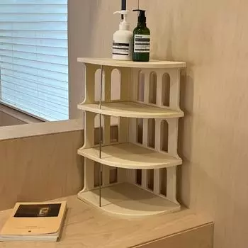 Новый пластиковый стеллаж для хранения, арочный угловой стеллаж для хранения, кухонный стеллаж для хранения стаканов с водой, настольный стеллаж для хранения, креативное украшение, дверь спальни, полка для обуви