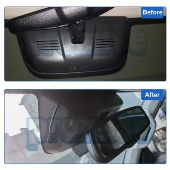 Новый!Plug and Play Скрытый автомобильный видеорегистратор Wi-Fi Видеорегистратор Видеорегистратор Камера USB Порт Для HAVAL GWM POER 2020 2021 2025 HD 1080P Видеорегистратор None