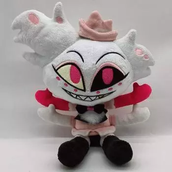 Новый плюшевый Аластор Адам Хазбинед Cos Hotels, мягкий набивной костюм, милая плюшевая фигурка Hells для детей, Рождественский подарок