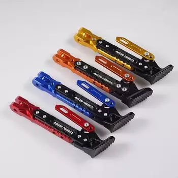 Новый подножка для мотоцикла, кронштейн для парковки, подставка для ног, боковой упор для ног, держатель для костылей, аксессуары для мотоциклов Dirt Bike, универсальный