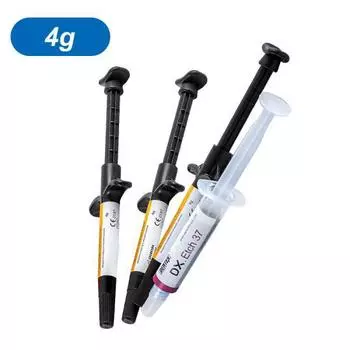 Новый полезный комплект светоотверждаемого стоматологического керамического прозрачного клея Dentex чистый