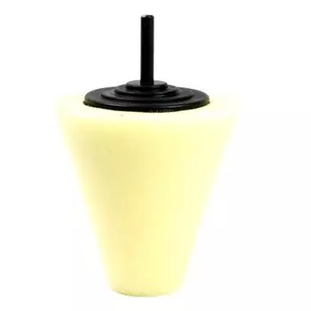 Новый полировальный хлопковый конус из пены, полировальный, случайного цвета для колес