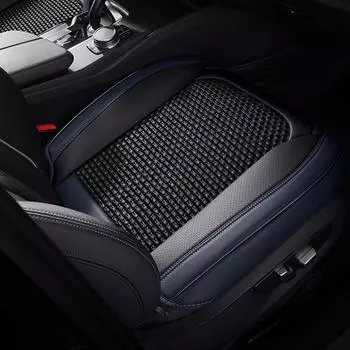 Новый полностью обернутый чехол для автомобильного сиденья с дышащим отверстием из полиуретана, подушка для переднего сиденья автомобиля, универсальная противоскользящая защита для автомобильного сиденья на все времена года чёрный