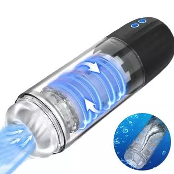 Новый полностью водонепроницаемый автоматический вращающийся мужской мастурбатор, чашка, вагина, мастурбатор для минета, товары для взрослых, секс-игрушки для мужчин