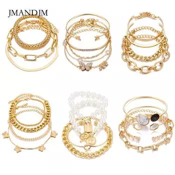 Новый полный бриллиантовый браслет-бабочка, женский нишевый ретро-стиль, легкий, роскошный, высококачественный комплект из 4 предметов