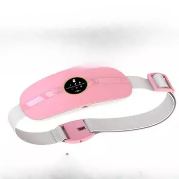 Новый пояс для согрева матки, массажный подогрев, вибрация, защита для талии, тетя артефакт, электрический подогрев, грелка для матки, прямые продажи с фабрики розовый