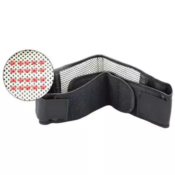 Новый поясной бандаж, теплый пояс, мягкий магнитный терапевтический согревающий защитный пояс, защитное снаряжение для здоровья, защитный пояс для здоровья, 1 шт. M