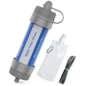 Новый портативный фильтр для очистки воды 8000 л. Фильтр для очистки воды с полыми волокнами. Объем очистки воды. Кемпинг на открытом воздухе. Аварийная ситуация. Аварийная ситуация.