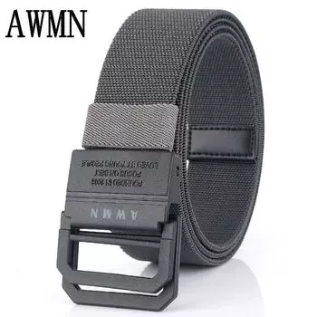 Новый повседневный эластичный ремень, внутренний ремень, легкий мужской кожаный ремень без металла 120cm