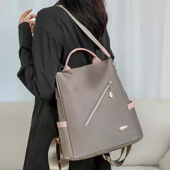 Новый повседневный рюкзак женский модный рюкзак Urban Trend женский Oxford Clothbag чёрный
