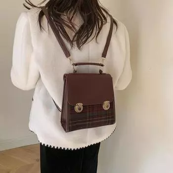 Новый повседневный зимний простой и модный рюкзак модный большой емкости женский рюкзак модная сумка женская