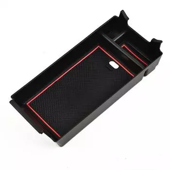 Новый практичный ящик для хранения в подлокотнике, матовый черный, сменный лоток, 1 шт., АБС-пластик для Mercedes-Benz A-Class CHINA