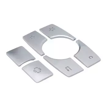 Новый прочный 6x пластиковых кнопок мультимедиа для Benz E Class W212 2015 для Mercedes E Class W212 2015 с защитой от коррозии CHINA